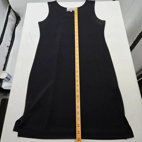 Collectibles Petite Sophisticate Dress Women's Size S  Black Sleeveless - Picture 8 of 10